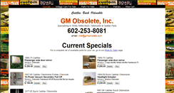 Desktop Screenshot of gmobsolete.com